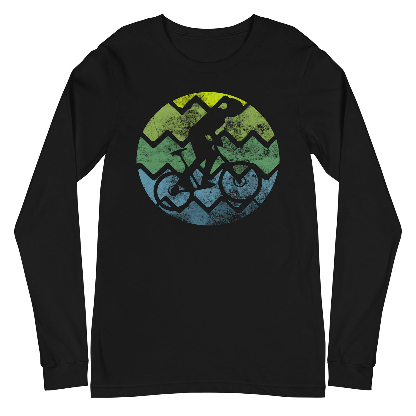 Retro - Radfahren - Longsleeve (Unisex) fahrrad xxx yyy zzz Black