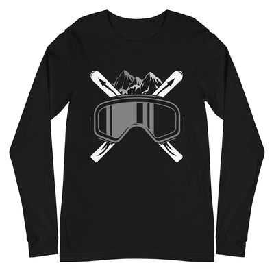 Schifoan - Longsleeve (Unisex) klettern ski xxx yyy zzz Black