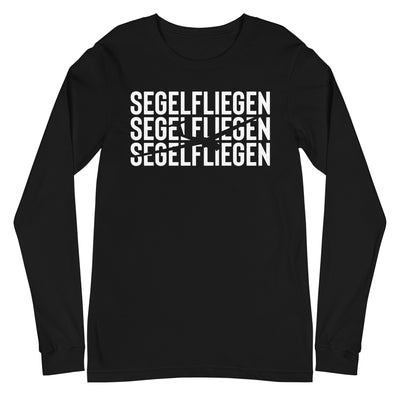 Segelfliegen - Longsleeve (Unisex) berge xxx yyy zzz Black