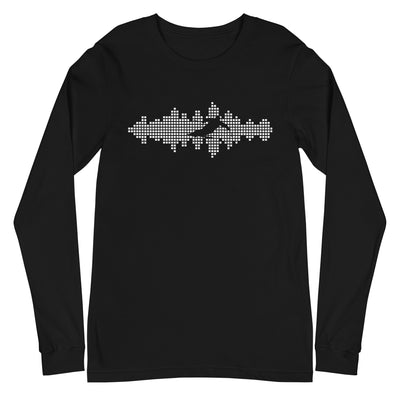 Schallwellen - Skifahren - Longsleeve (Unisex) klettern ski xxx yyy zzz Black