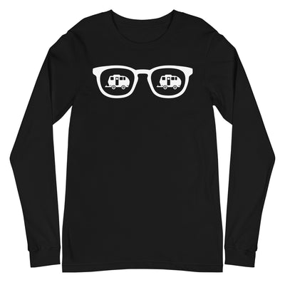 Sonnenbrille und Camping 2 - Longsleeve (Unisex) camping xxx yyy zzz Black