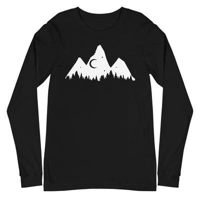 Baum - Berge - Longsleeve (Unisex) berge xxx yyy zzz Black