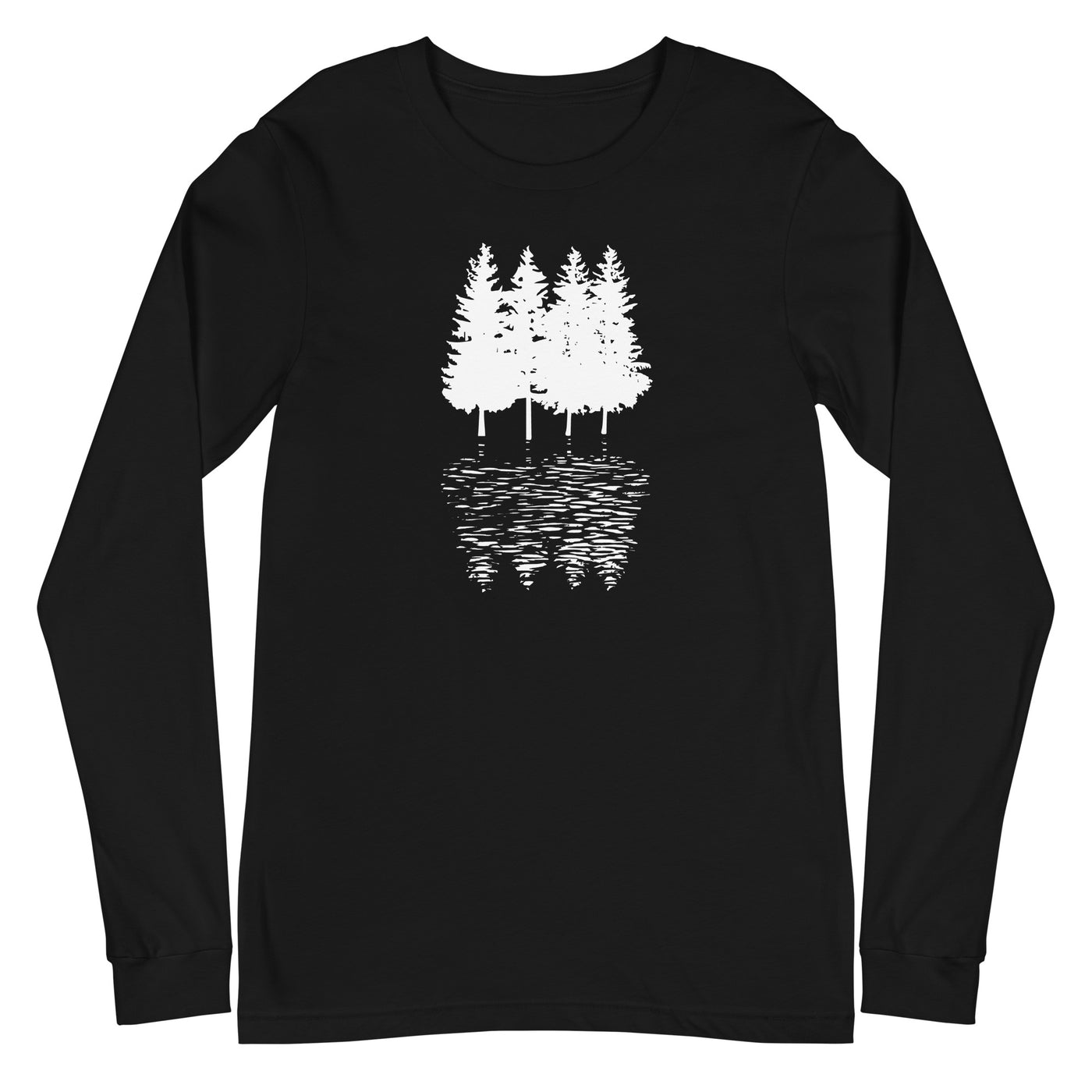 Bäume - Longsleeve (Unisex) camping xxx yyy zzz Black