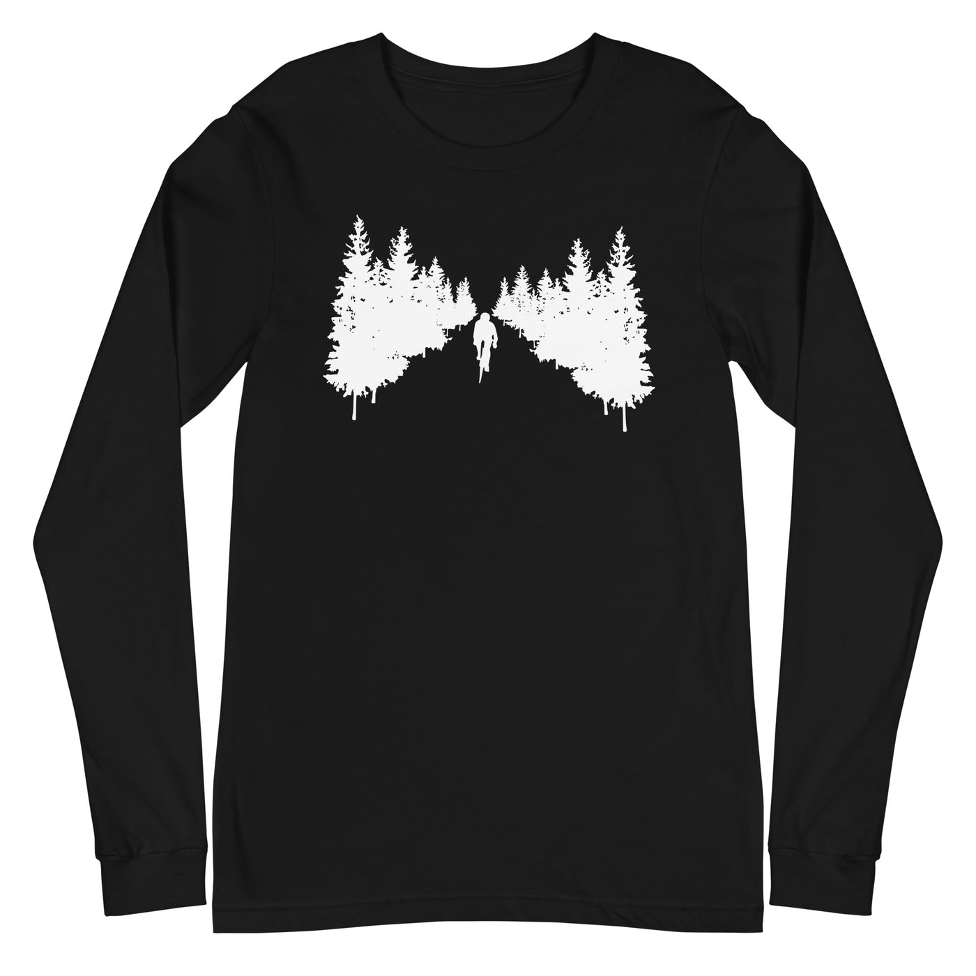 Bäume - Radfahren - Longsleeve (Unisex) fahrrad xxx yyy zzz Black