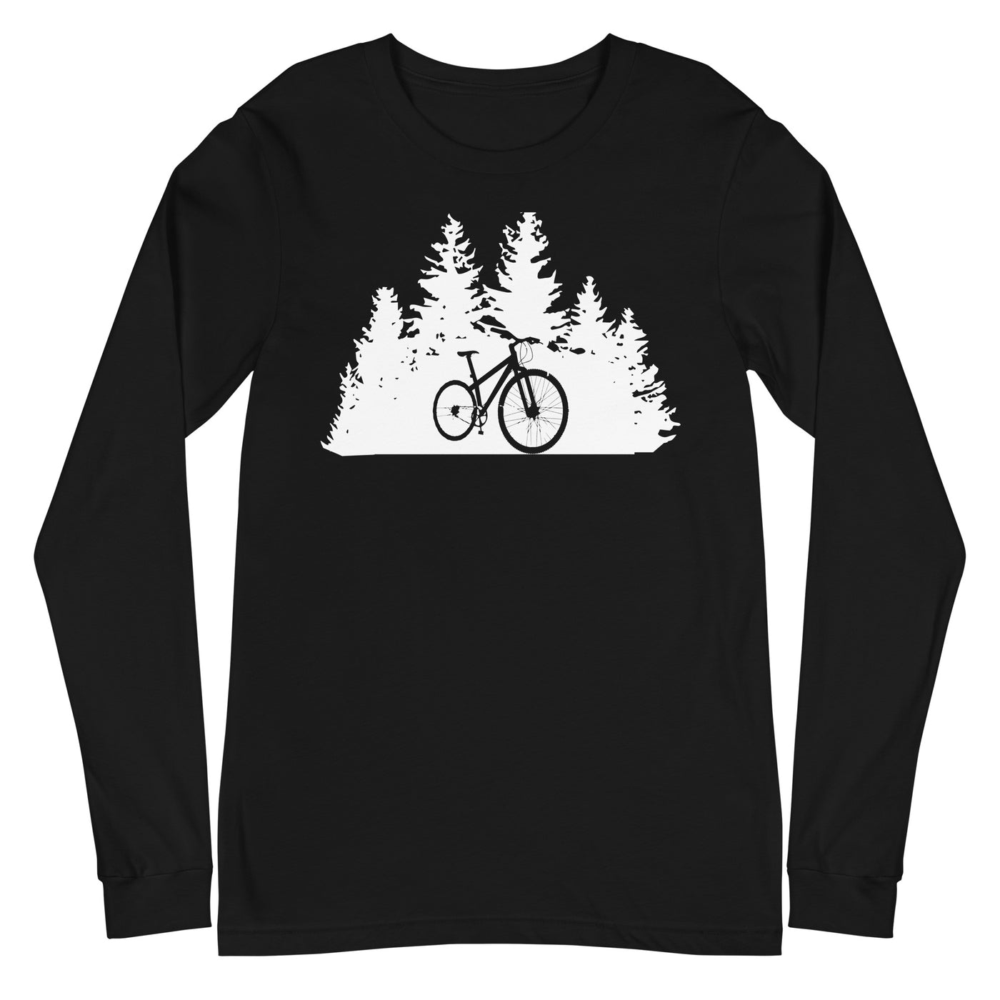 Bäume - Radfahren - Longsleeve (Unisex) fahrrad xxx yyy zzz Black