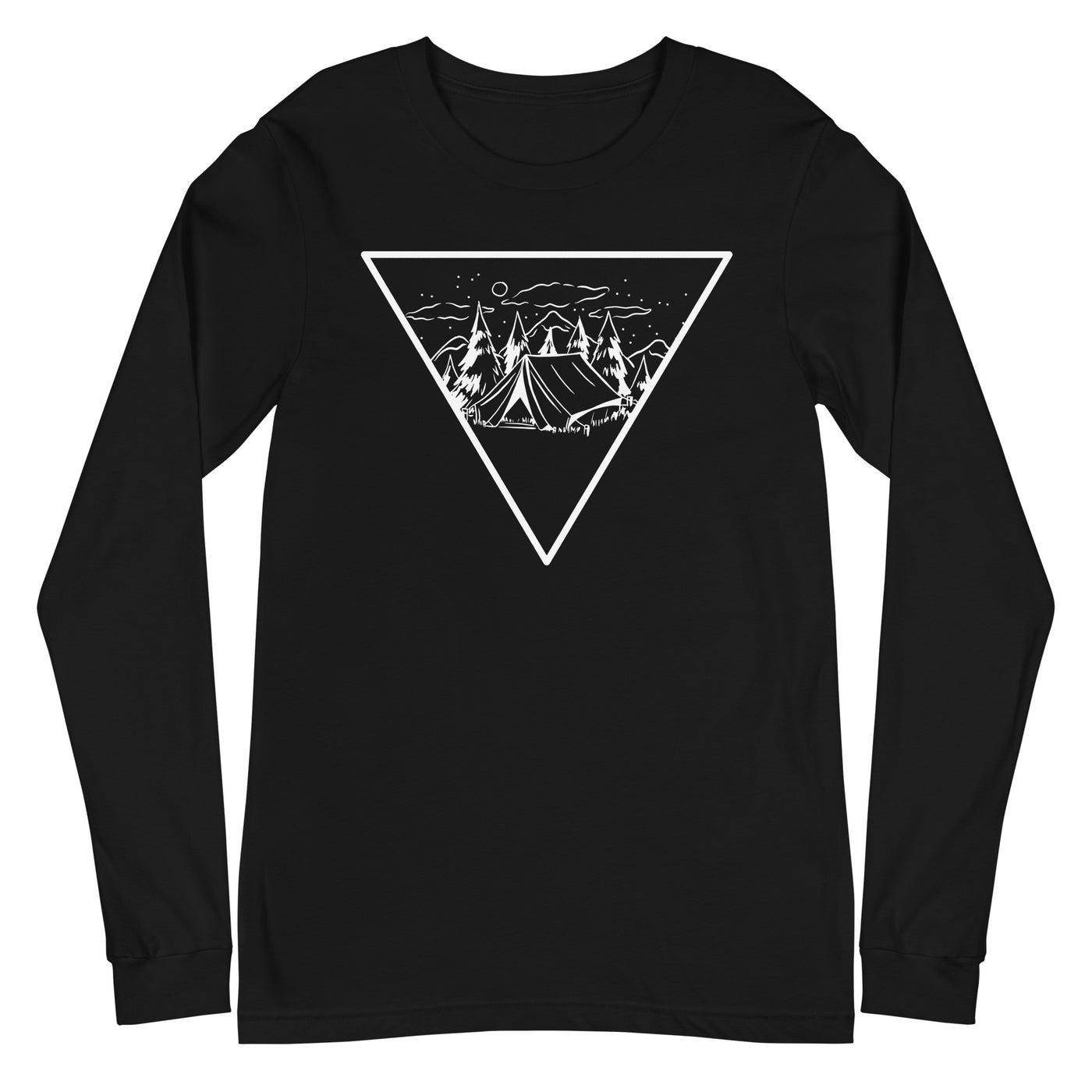 Dreieck und Camping - Longsleeve (Unisex) camping xxx yyy zzz Black