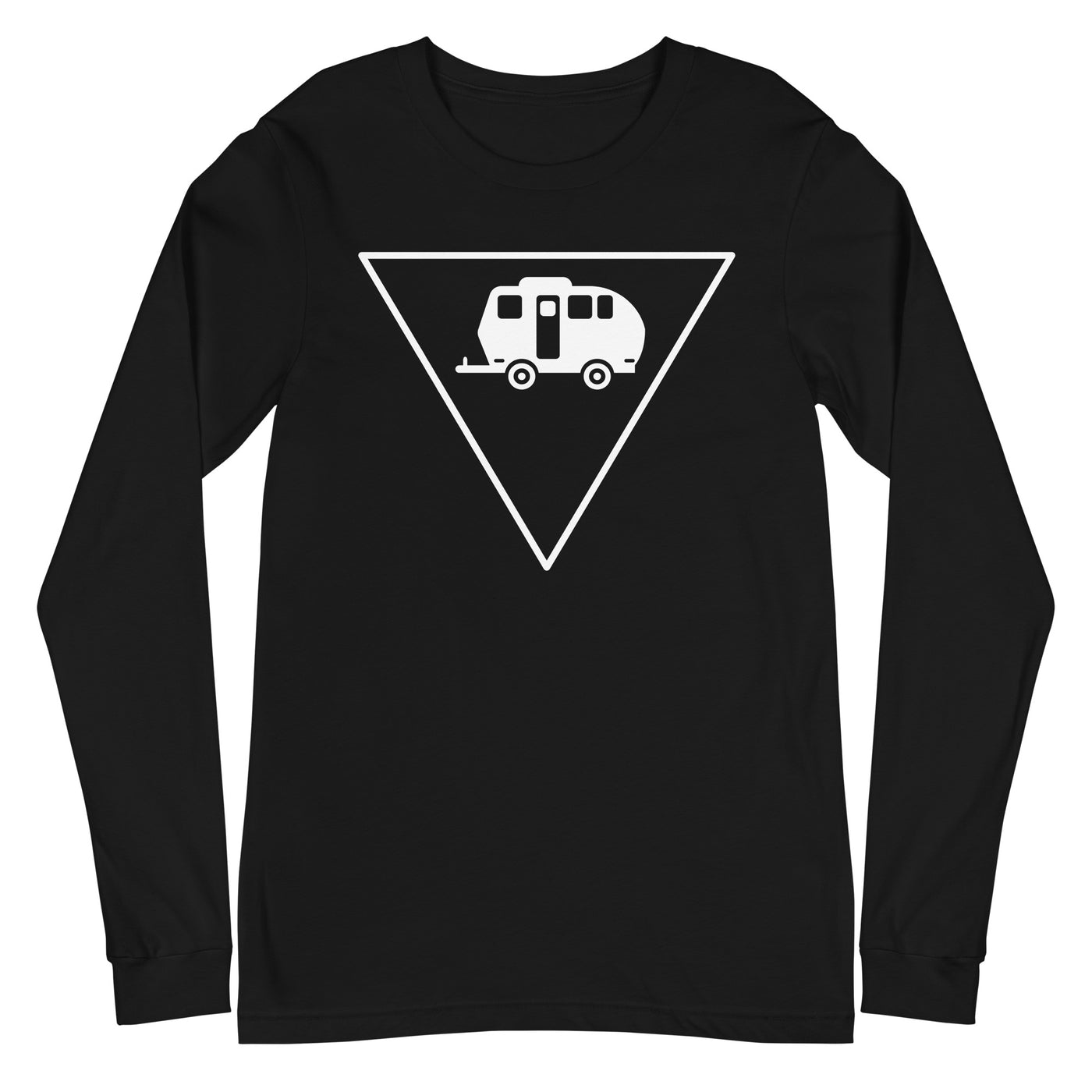 Dreieck und Camping - Longsleeve (Unisex) camping xxx yyy zzz Black