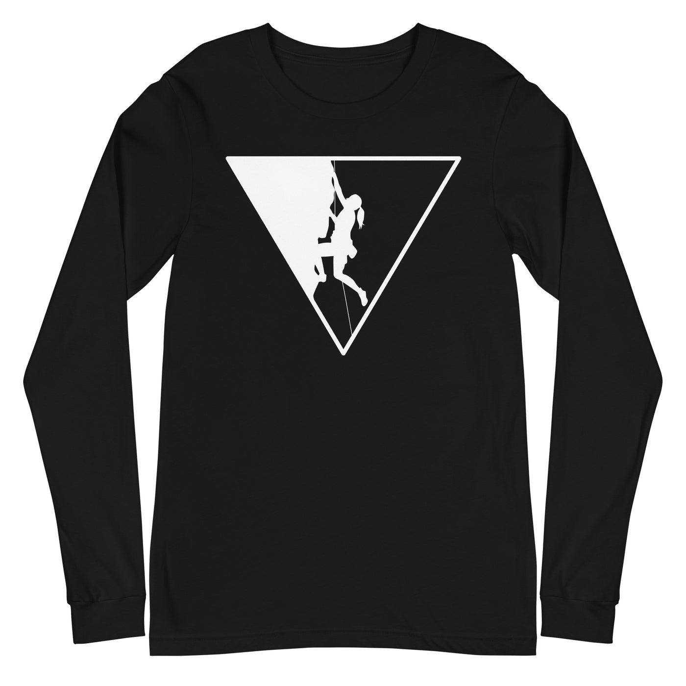 Dreieck und Klettern - Longsleeve (Unisex) klettern xxx yyy zzz Black