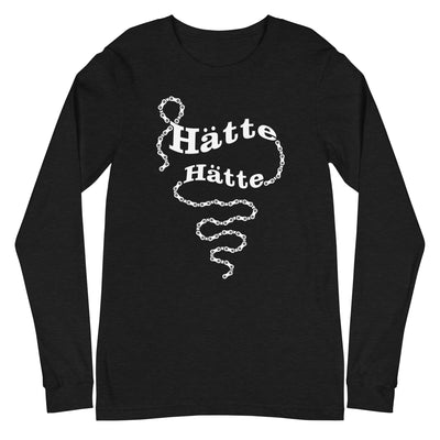 Hätte Hätte Fahrradkette - Longsleeve (Unisex) fahrrad mountainbike Black Heather