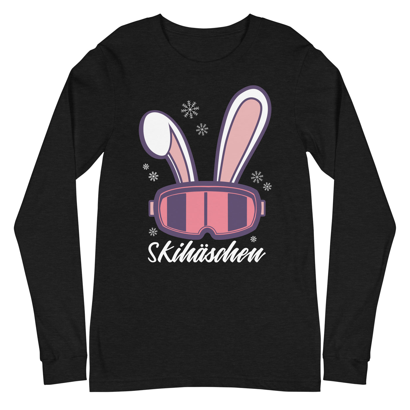 Skihäschen - (S.K) - Longsleeve (Unisex) klettern Black Heather