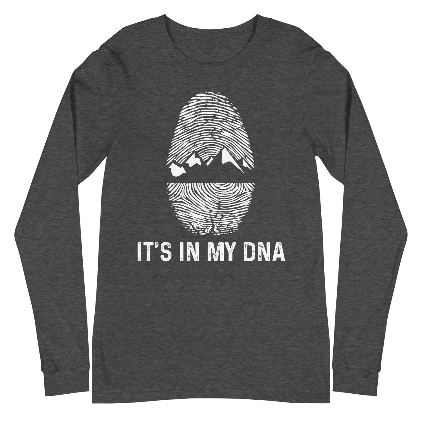 It's In My DNA - Longsleeve (Unisex) berge xxx yyy zzz Dark Grey Heather