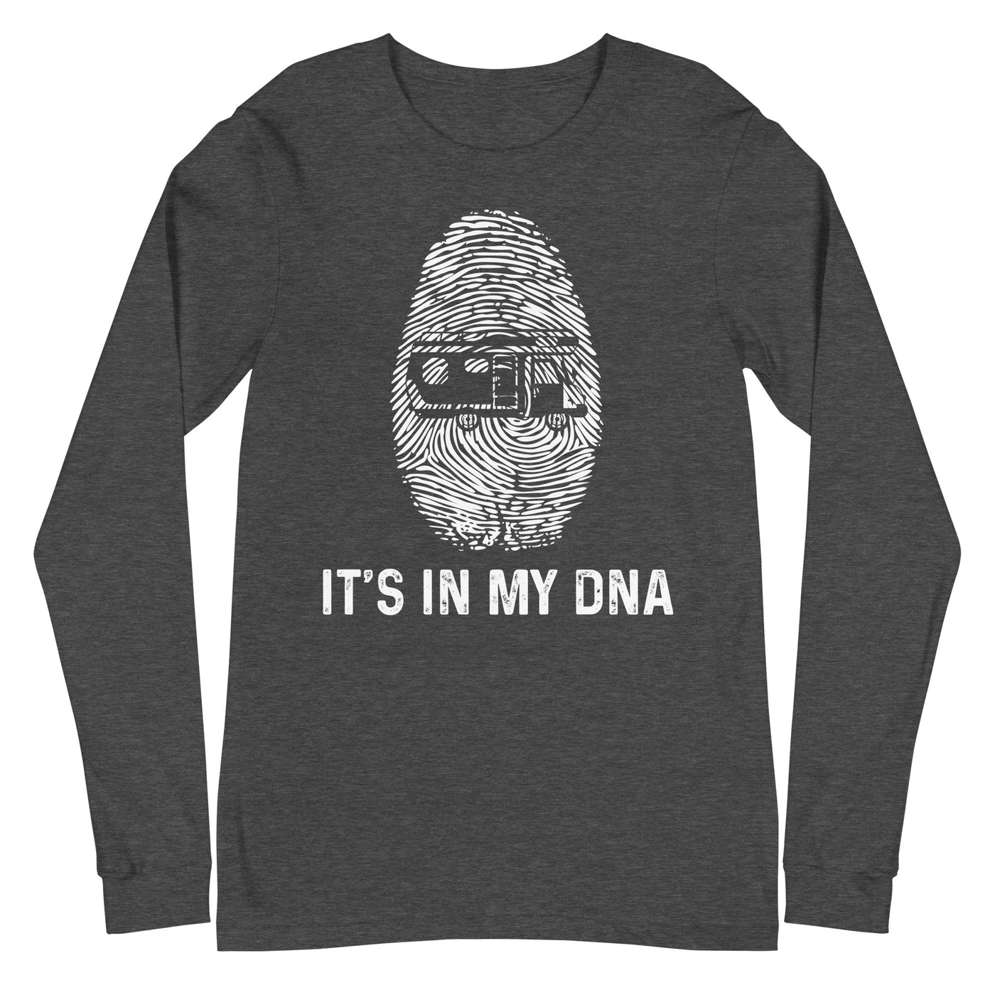 It's In My DNA - Longsleeve (Unisex) camping xxx yyy zzz Dark Grey Heather