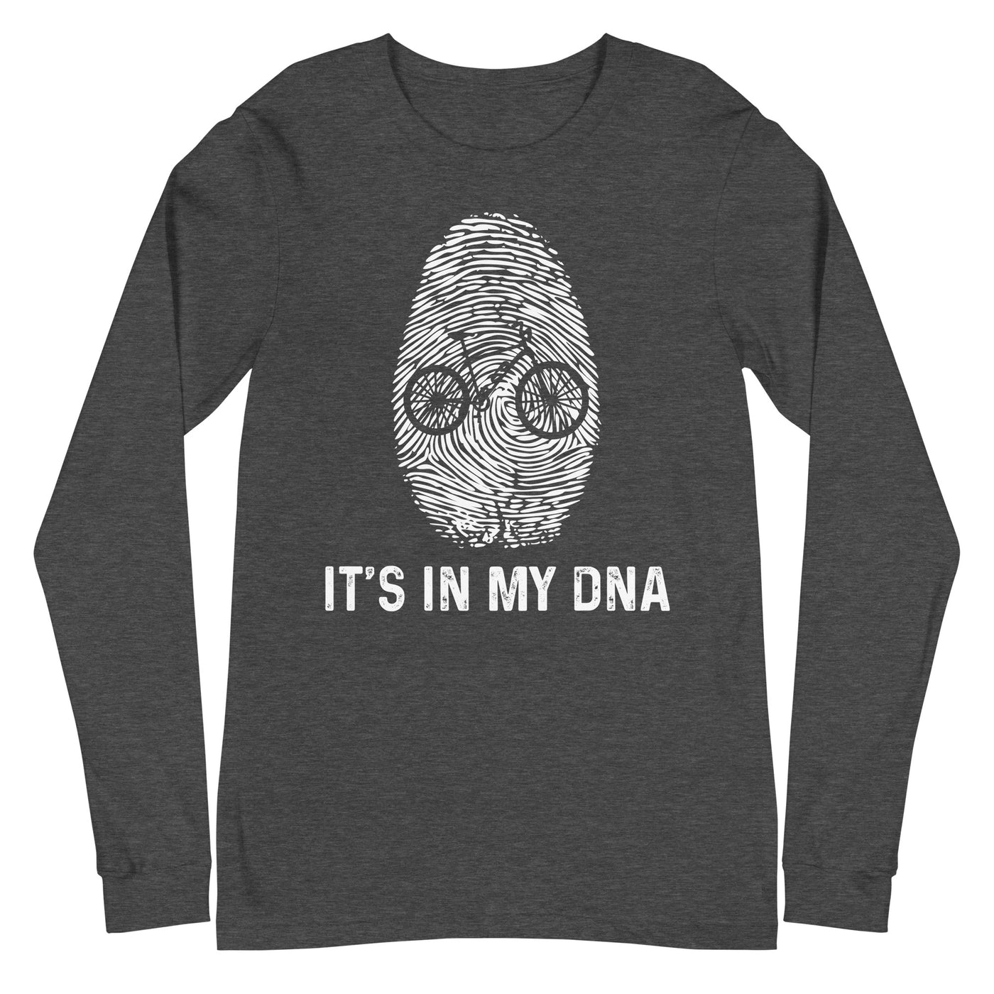 It's In My DNA - Longsleeve (Unisex) e-bike xxx yyy zzz Dark Grey Heather