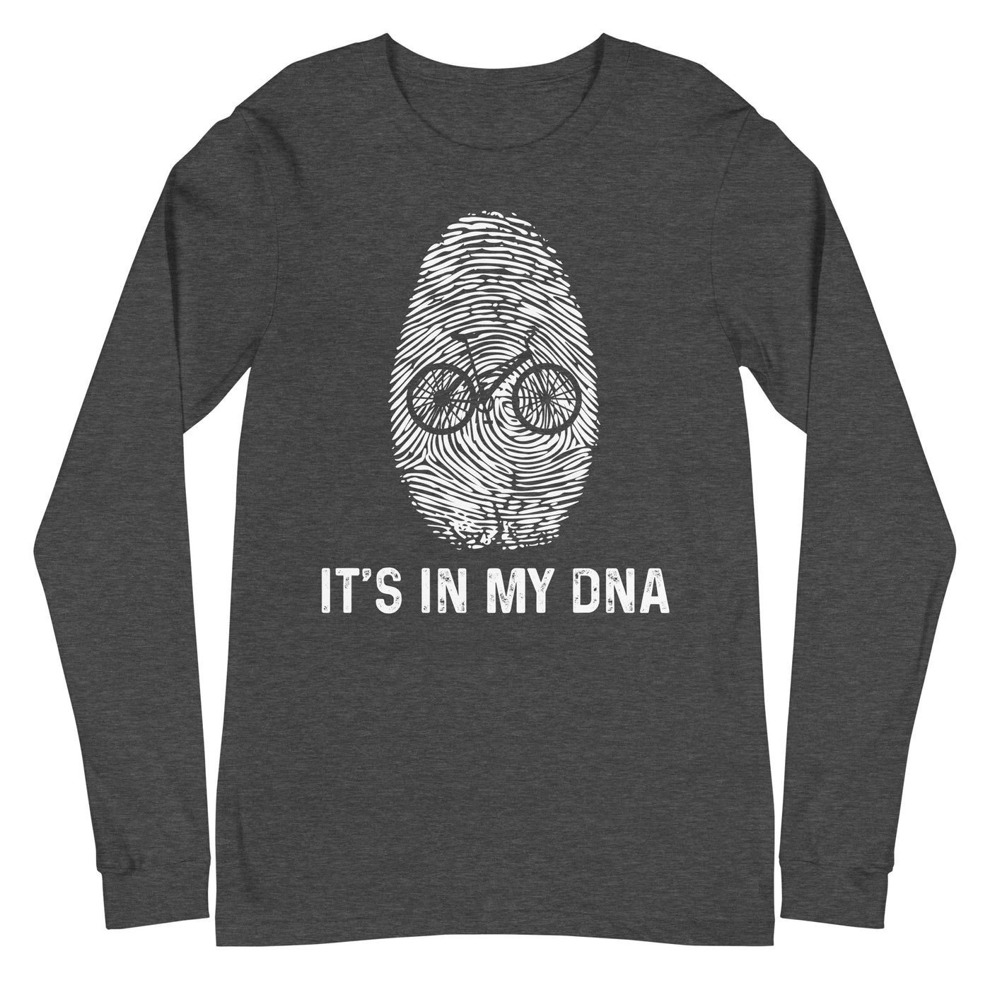 It's In My DNA - Longsleeve (Unisex) fahrrad xxx yyy zzz Dark Grey Heather