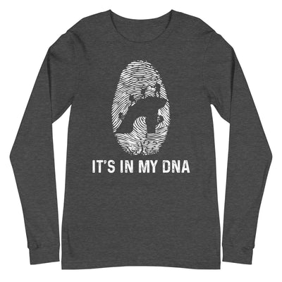 It's In My DNA - Longsleeve (Unisex) klettern xxx yyy zzz Dark Grey Heather