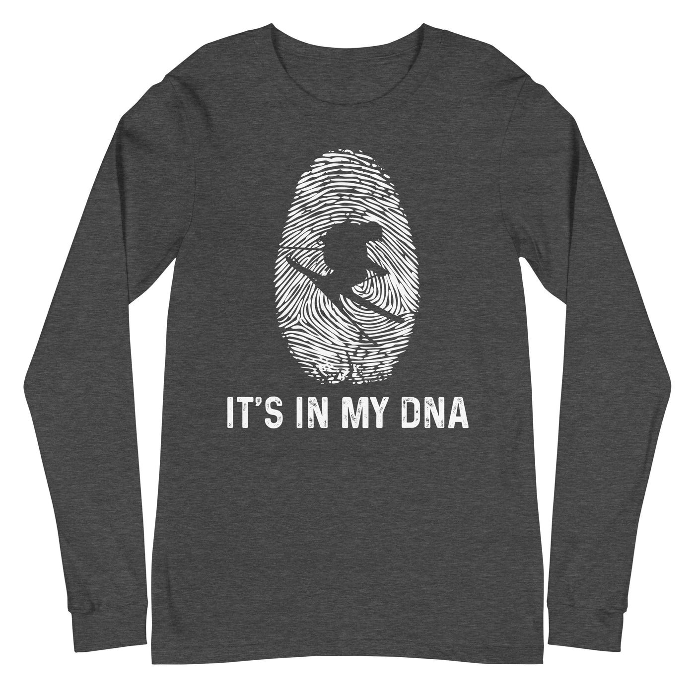 It's In My DNA - Longsleeve (Unisex) klettern ski xxx yyy zzz Dark Grey Heather