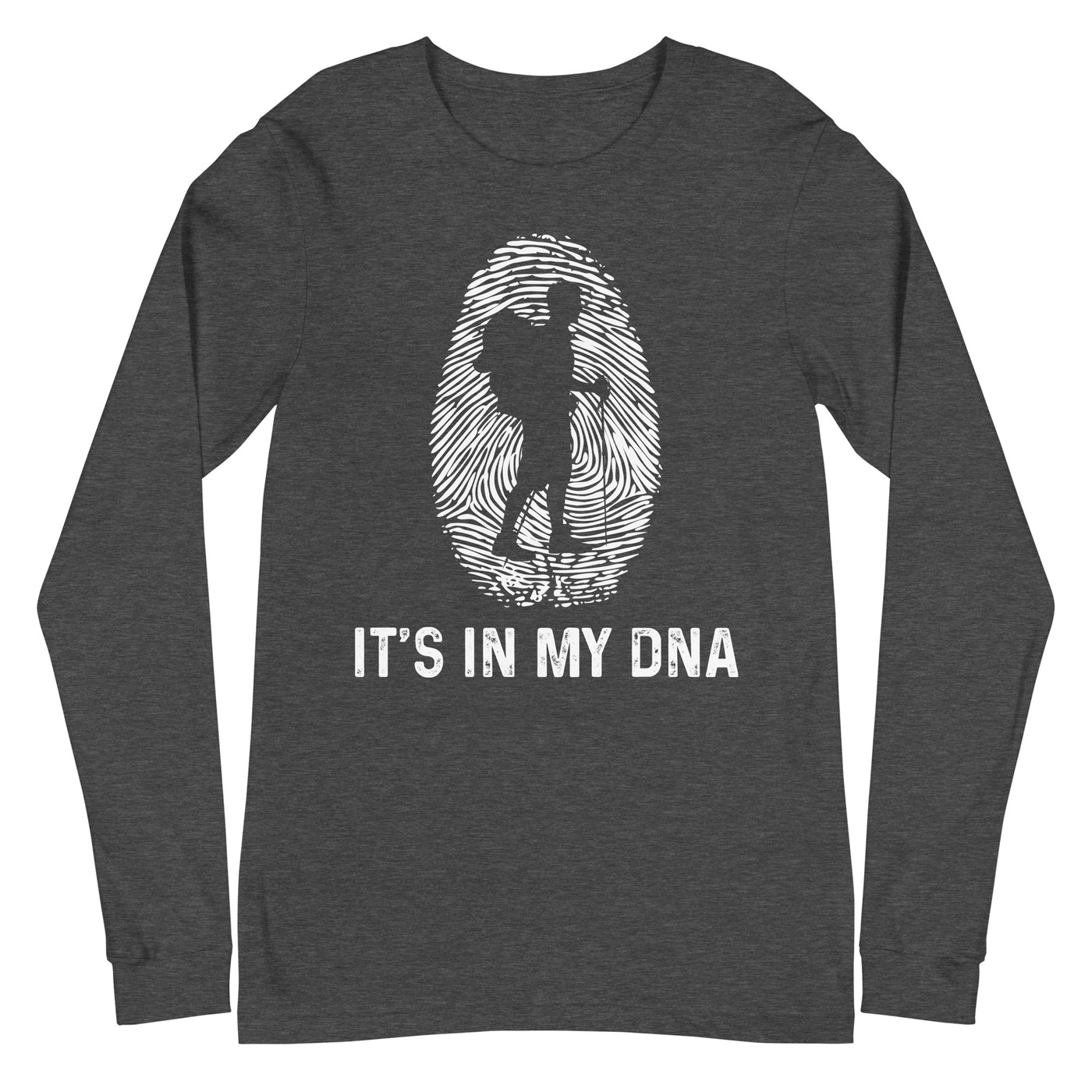 It's In My DNA - Longsleeve (Unisex) wandern xxx yyy zzz Dark Grey Heather