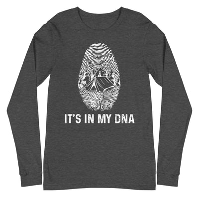 It's In My DNA 1 - Longsleeve (Unisex) camping xxx yyy zzz Dark Grey Heather