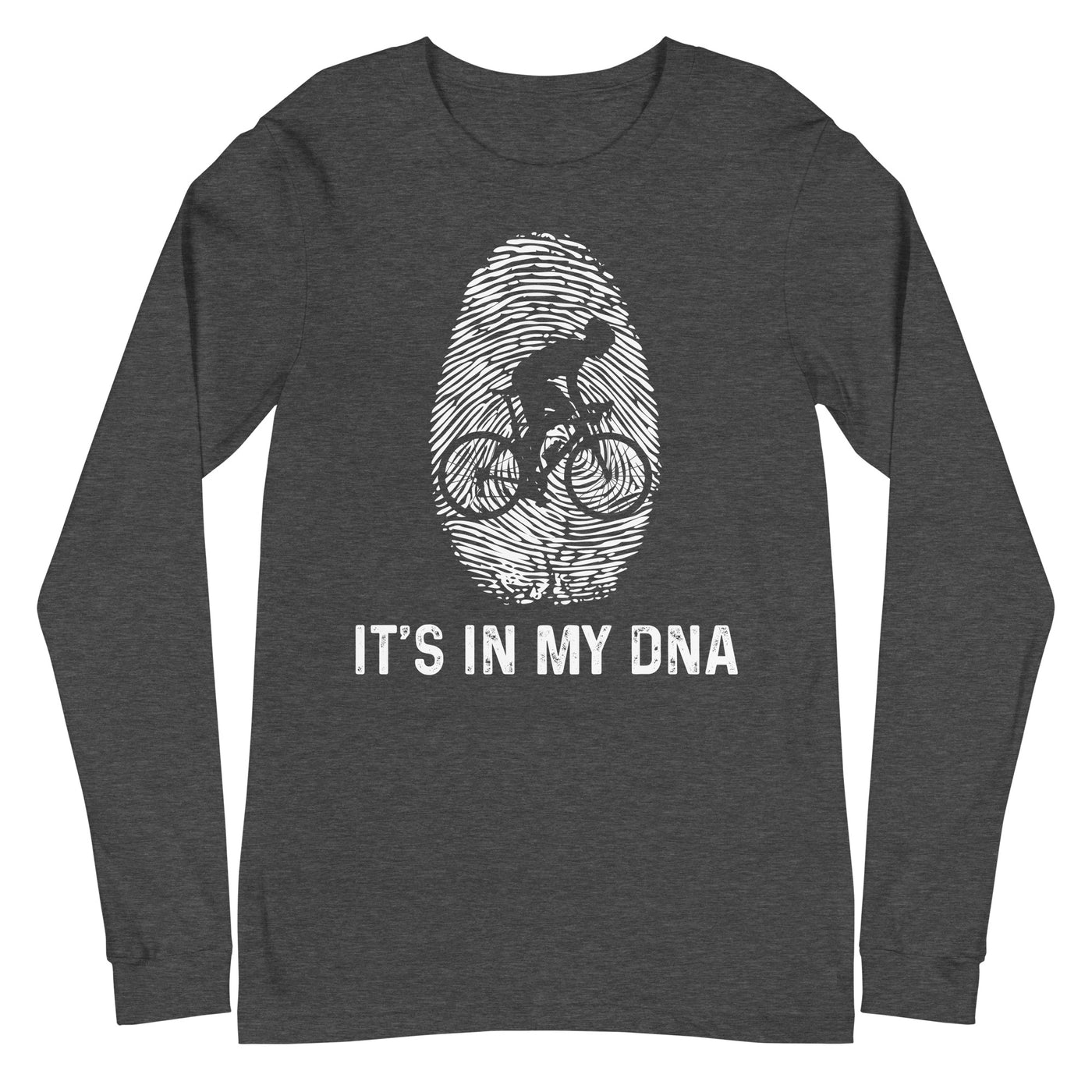 It's In My DNA 1 - Longsleeve (Unisex) fahrrad xxx yyy zzz Dark Grey Heather