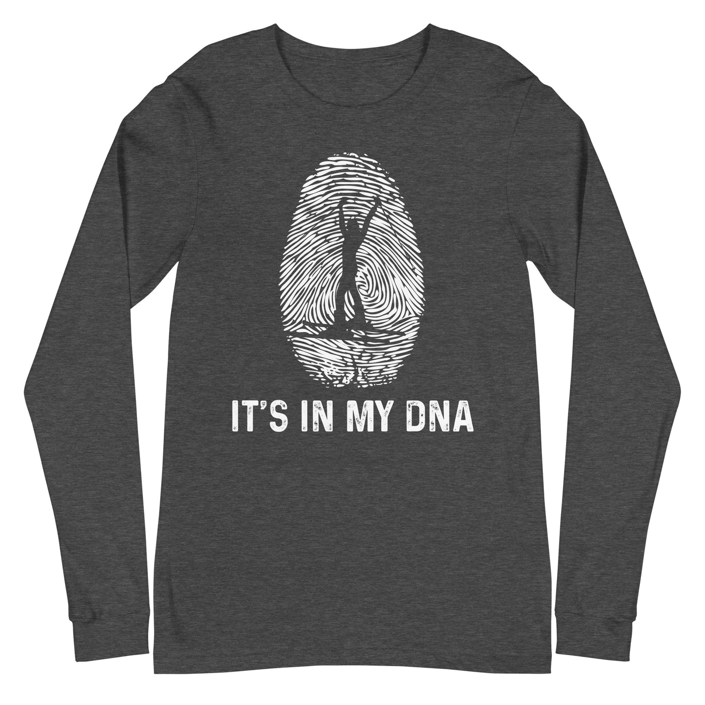 It's In My DNA 1 - Longsleeve (Unisex) klettern ski xxx yyy zzz Dark Grey Heather