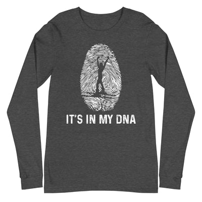 It's In My DNA 1 - Longsleeve (Unisex) klettern ski xxx yyy zzz Dark Grey Heather