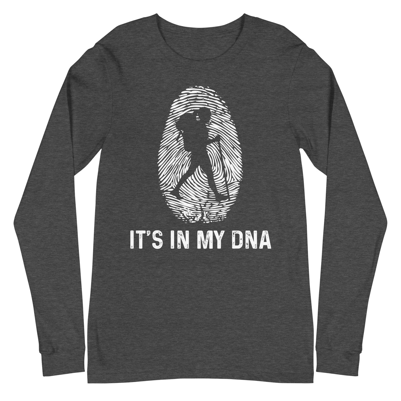 It's In My DNA 1 - Longsleeve (Unisex) wandern xxx yyy zzz Dark Grey Heather