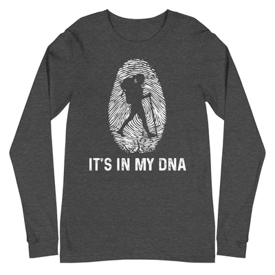 It's In My DNA 1 - Longsleeve (Unisex) wandern xxx yyy zzz Dark Grey Heather