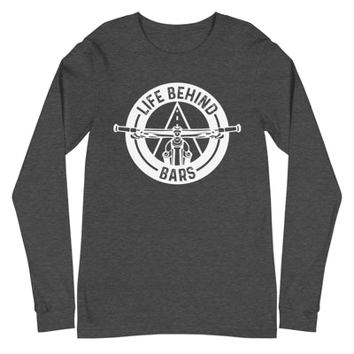 Life behind bars - Longsleeve (Unisex) fahrrad xxx yyy zzz Dark Grey Heather