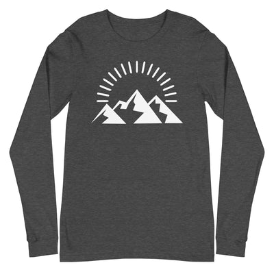 Berge (19) - Longsleeve (Unisex) berge xxx yyy zzz Dark Grey Heather