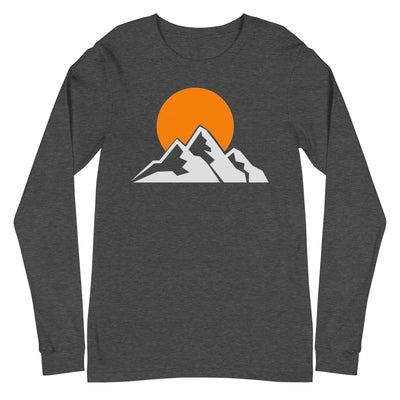 Berge (26) - Longsleeve (Unisex) berge xxx yyy zzz Dark Grey Heather