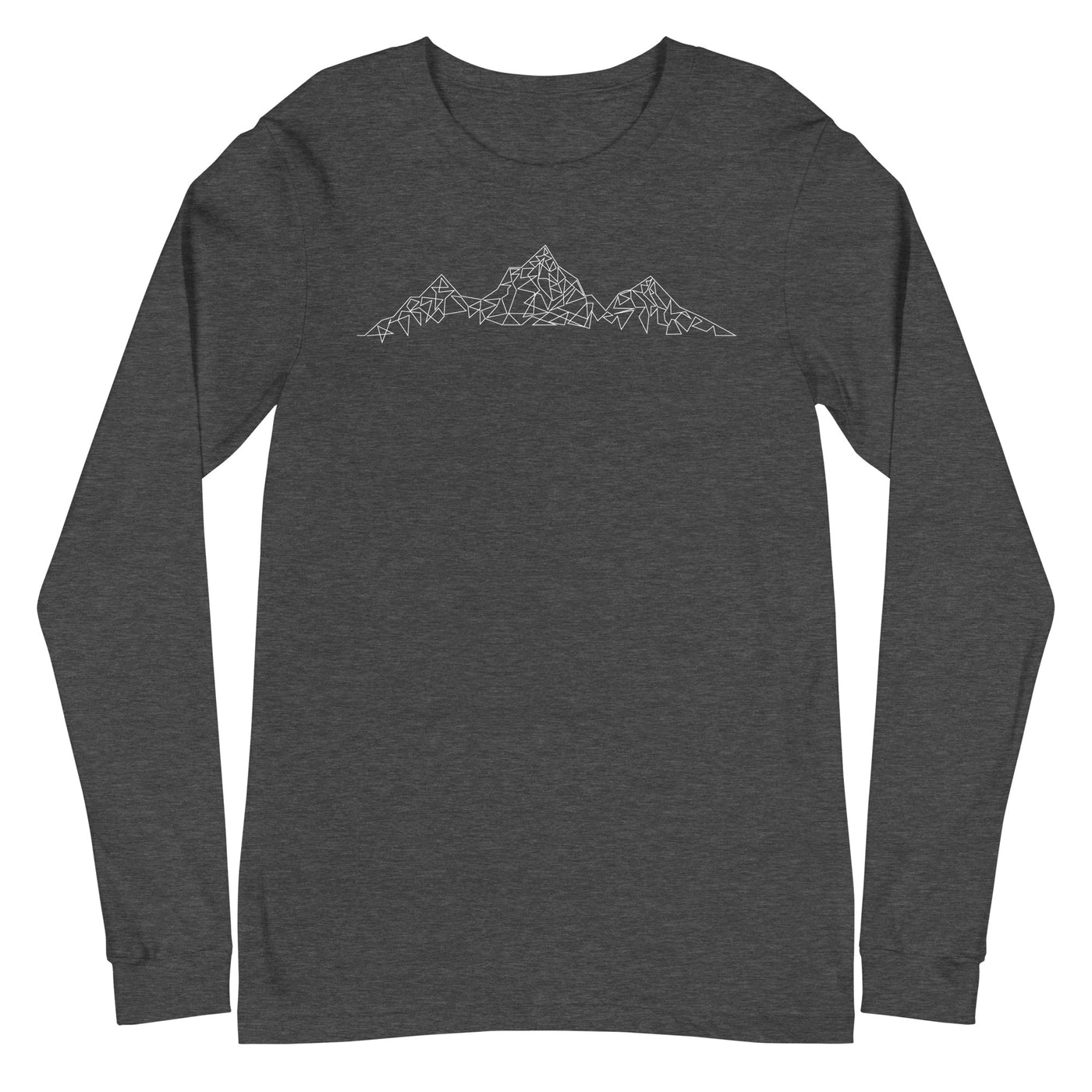 Berge (30) - Longsleeve (Unisex) berge xxx yyy zzz Dark Grey Heather