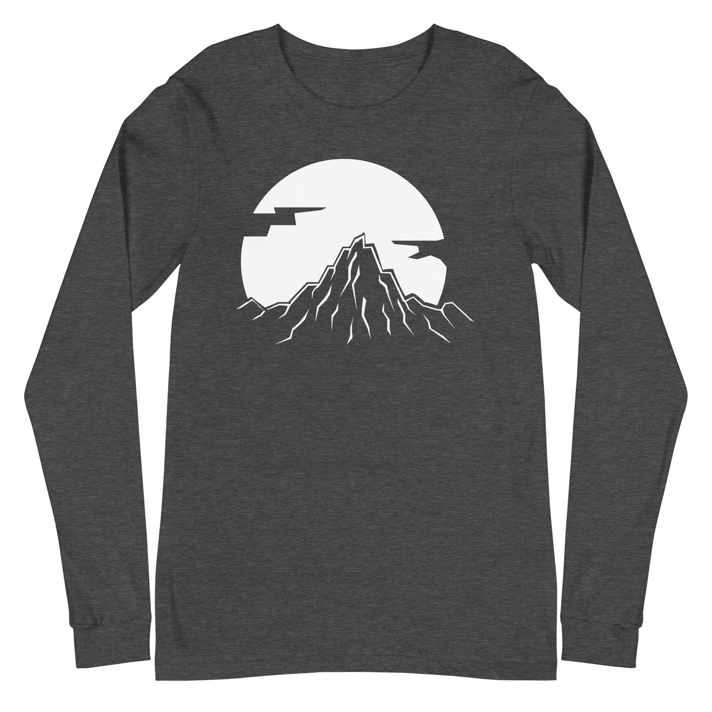 Berge (32) - Longsleeve (Unisex) berge xxx yyy zzz Dark Grey Heather