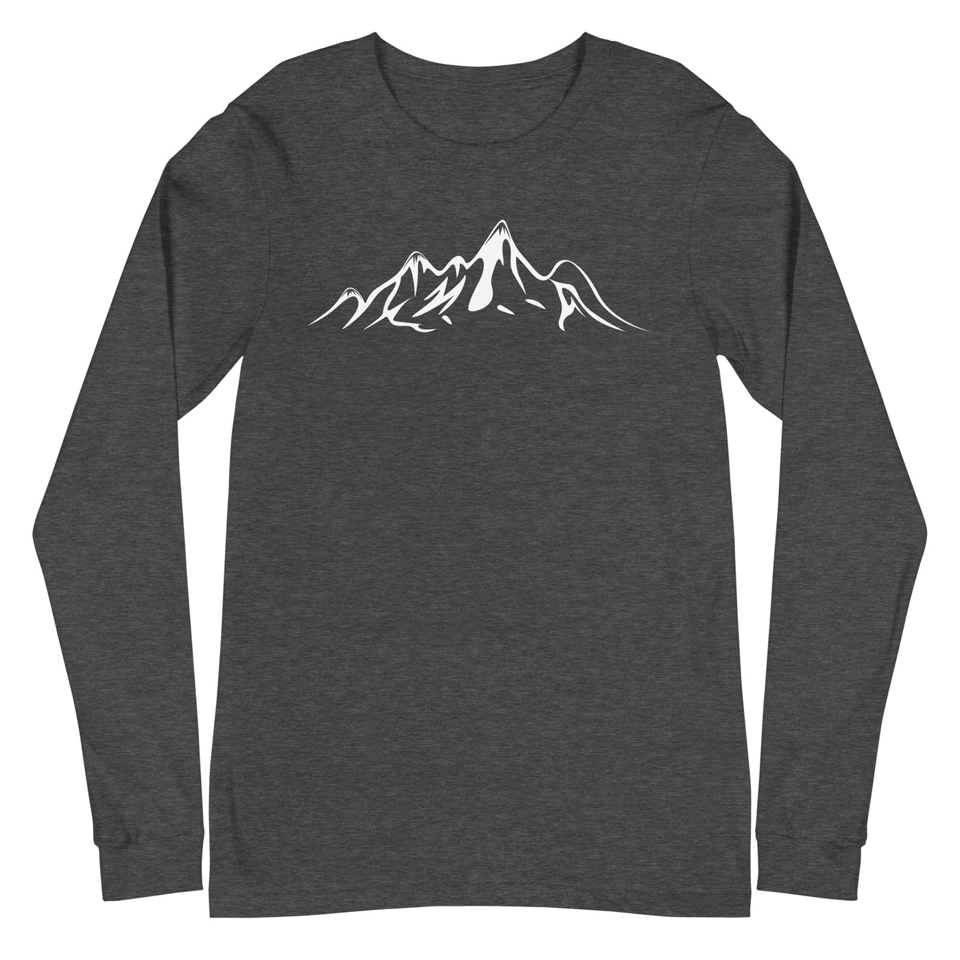 Berge (34) - Longsleeve (Unisex) berge xxx yyy zzz Dark Grey Heather