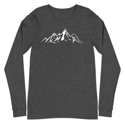 Berge (34) - Longsleeve (Unisex) berge xxx yyy zzz Dark Grey Heather