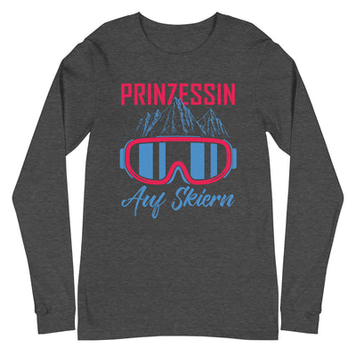 Prinzessin auf Skiern - (S.K) - Longsleeve (Unisex) klettern xxx yyy zzz Dark Grey Heather