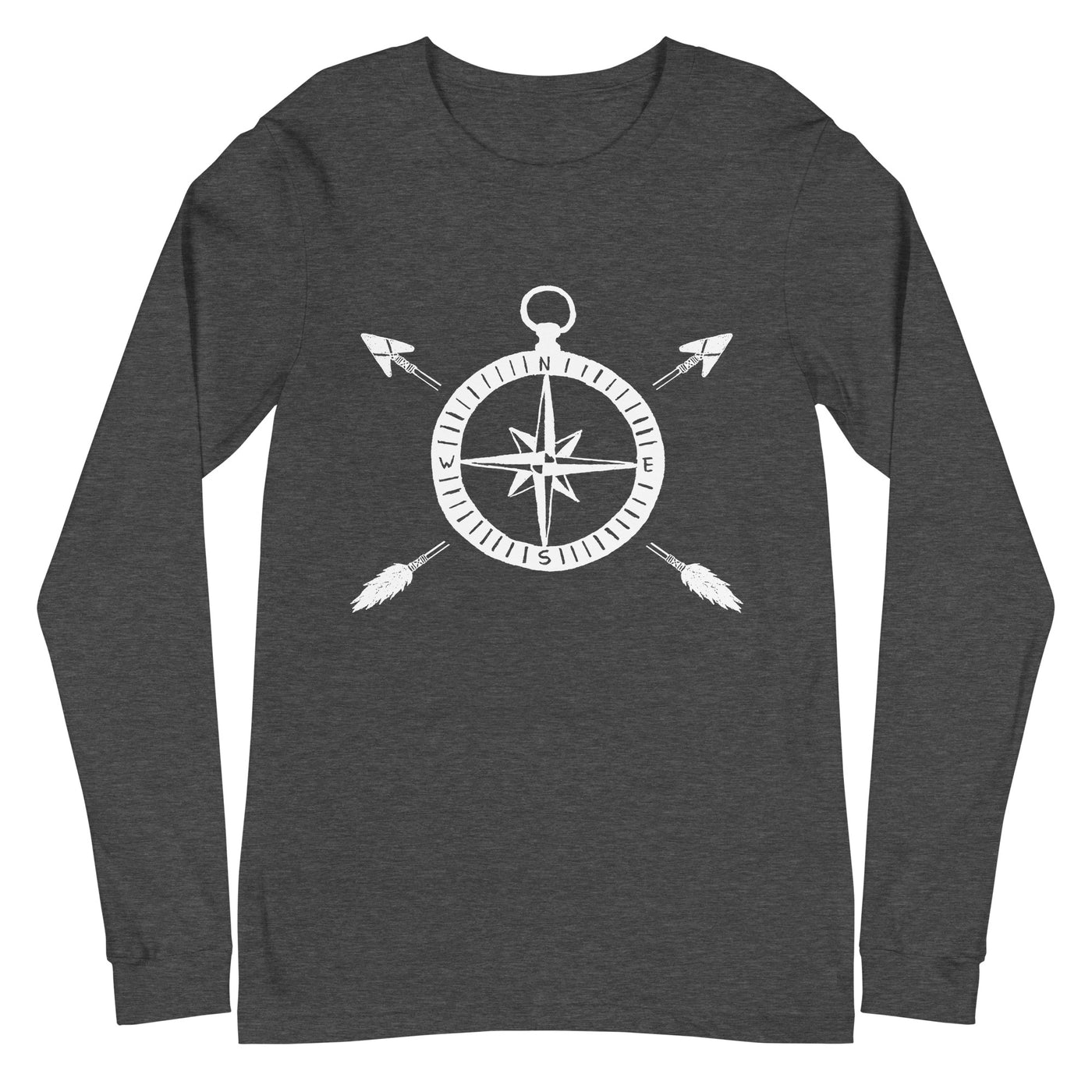 Reisesucht - Longsleeve (Unisex) camping wandern xxx yyy zzz Dark Grey Heather