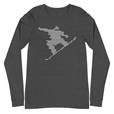 Snowboarding - Longsleeve (Unisex) snowboarden xxx yyy zzz Dark Grey Heather