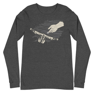 Stay with me - Longsleeve (Unisex) fahrrad xxx yyy zzz Dark Grey Heather