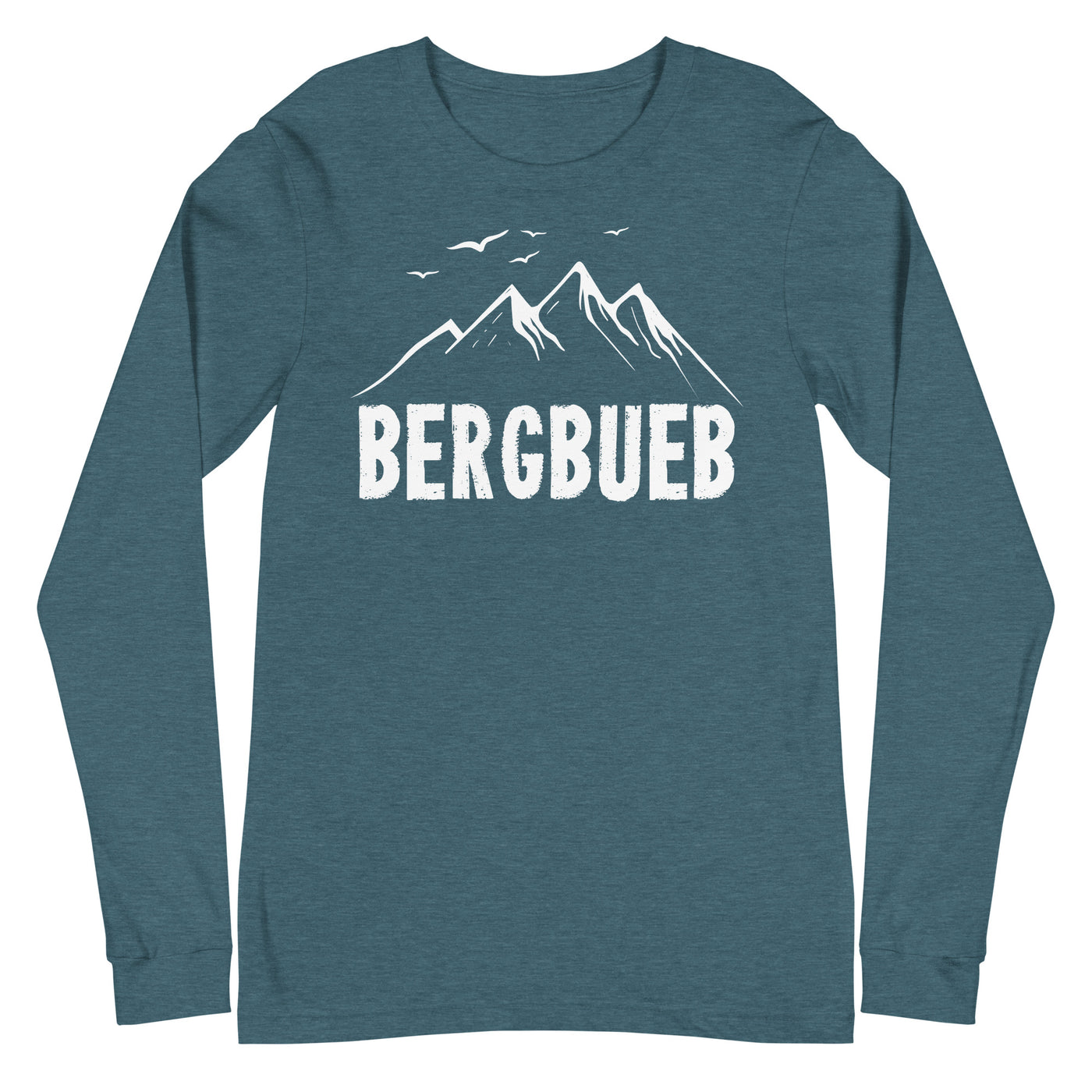 Bergbueb - Longsleeve (Unisex) berge Heather Deep Teal