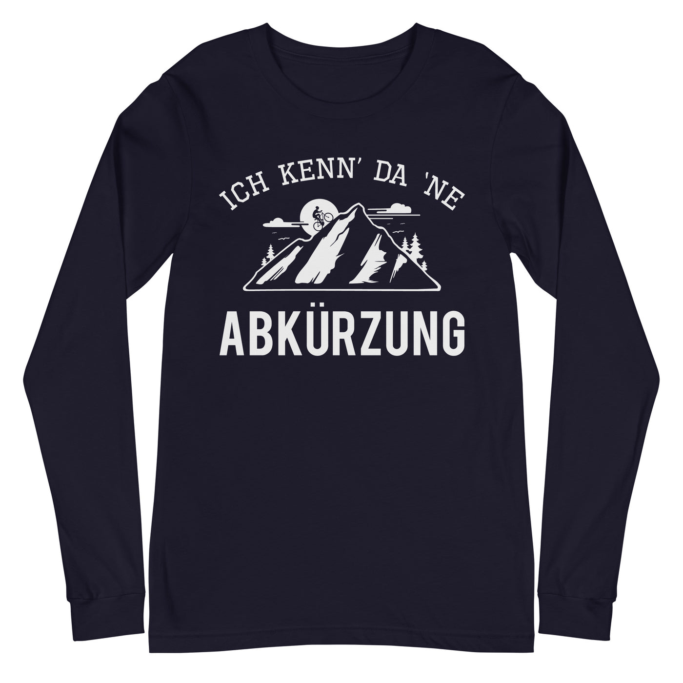 Ich kenn da ne Abkürzung - (M) - Longsleeve (Unisex) xxx yyy zzz Navy