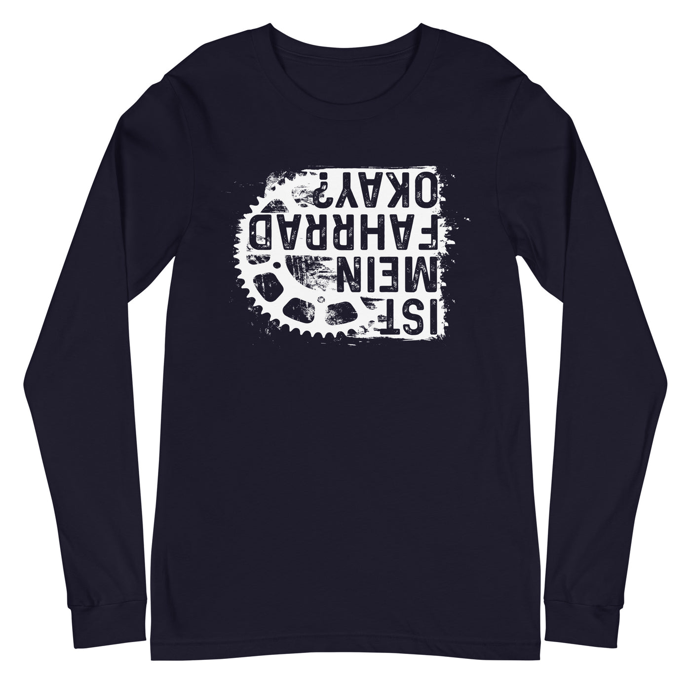 Ist mein Fahrrad okay - Longsleeve (Unisex) fahrrad xxx yyy zzz Navy