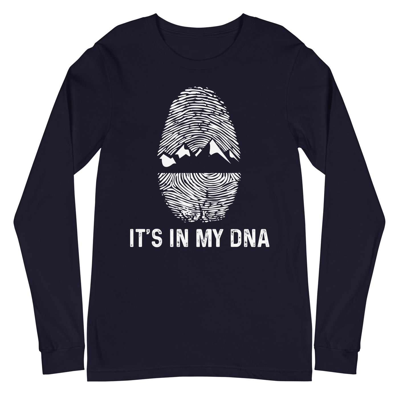 It's In My DNA - Longsleeve (Unisex) berge xxx yyy zzz Navy