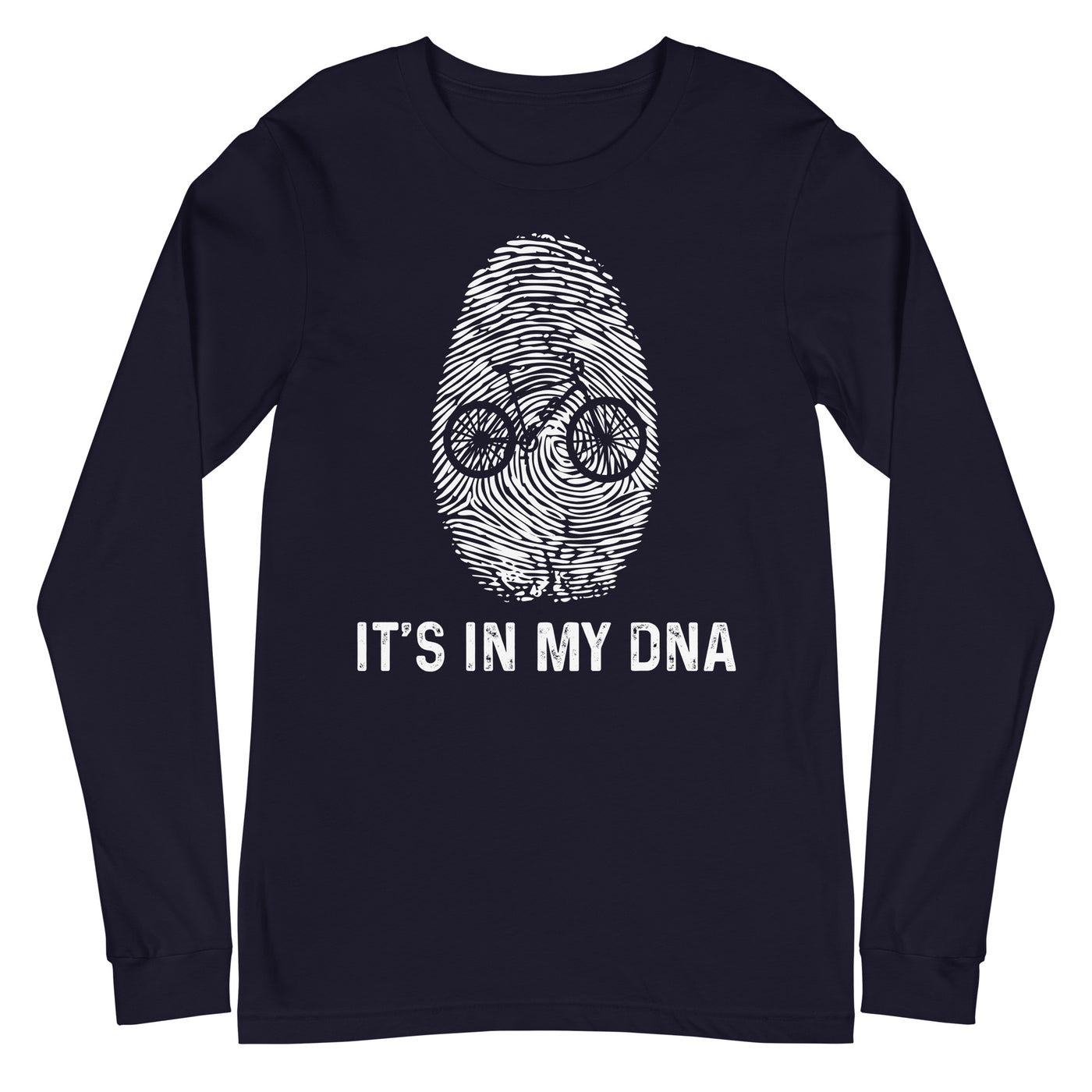 It's In My DNA - Longsleeve (Unisex) e-bike xxx yyy zzz Navy