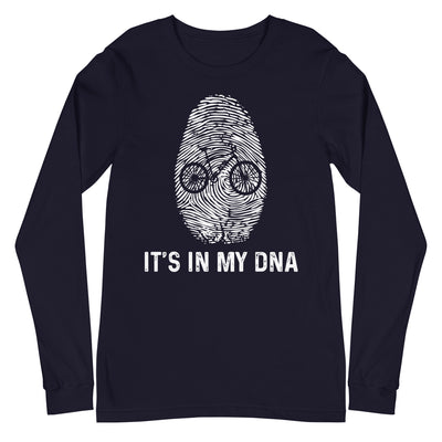 It's In My DNA - Longsleeve (Unisex) e-bike xxx yyy zzz Navy