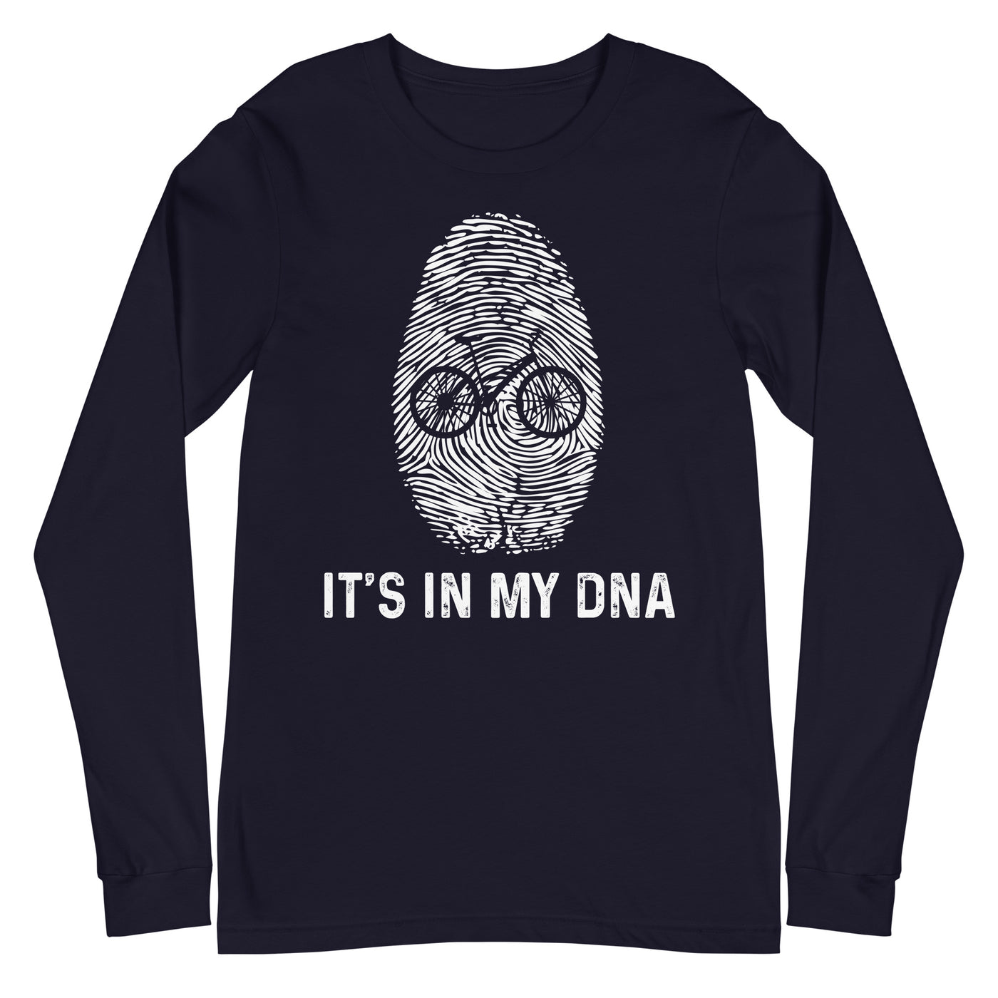 It's In My DNA - Longsleeve (Unisex) fahrrad xxx yyy zzz Navy