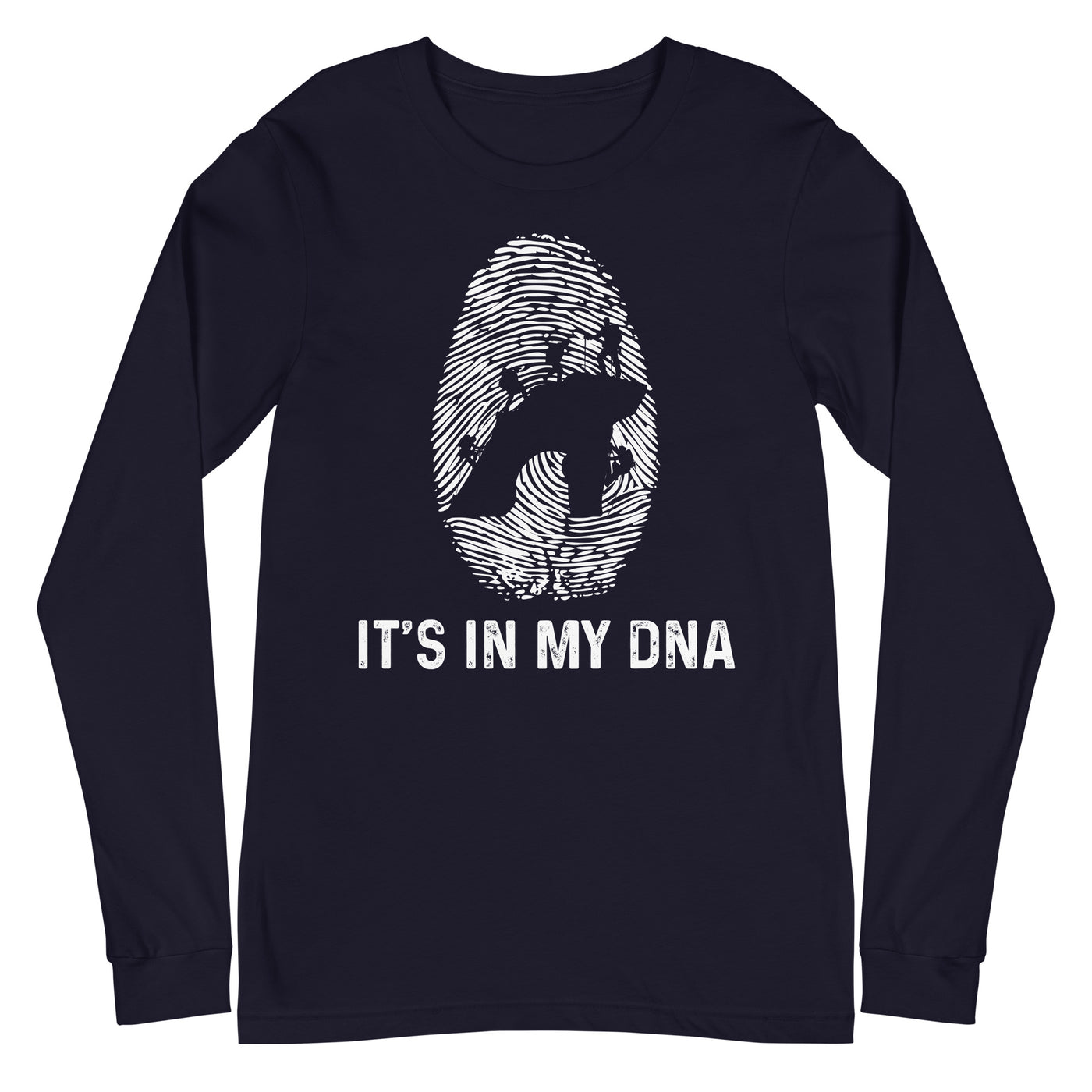 It's In My DNA - Longsleeve (Unisex) klettern xxx yyy zzz Navy