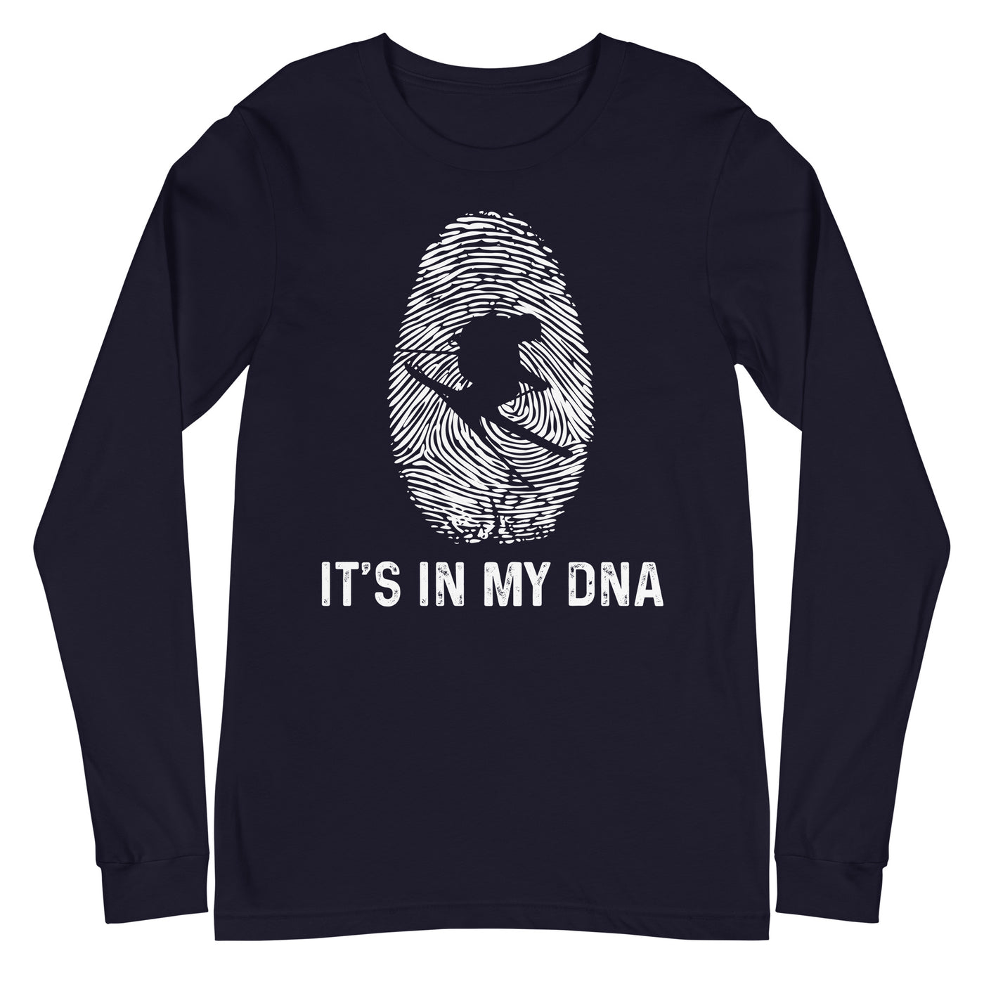 It's In My DNA - Longsleeve (Unisex) klettern ski xxx yyy zzz Navy