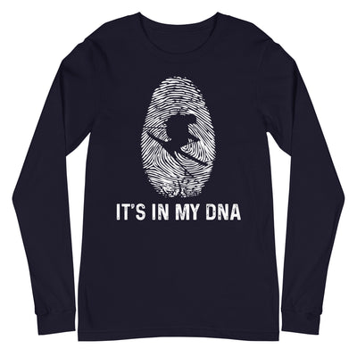 It's In My DNA - Longsleeve (Unisex) klettern ski xxx yyy zzz Navy