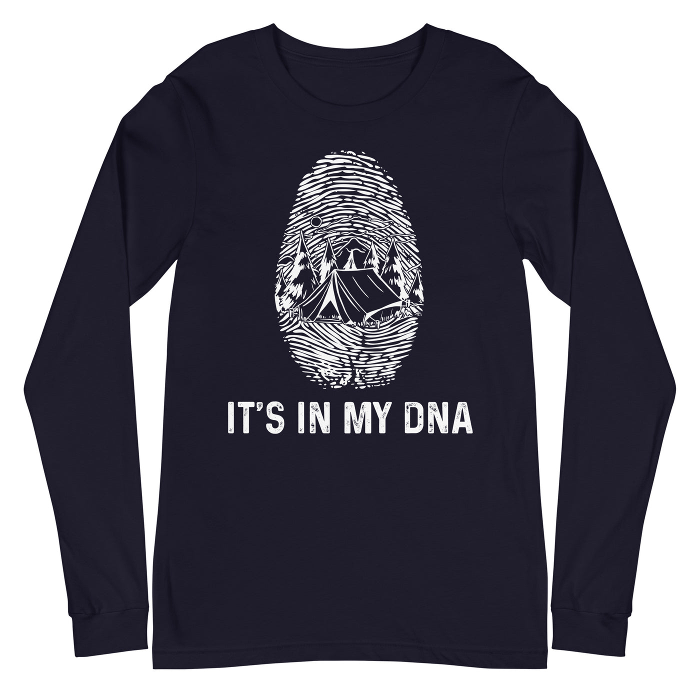 It's In My DNA 1 - Longsleeve (Unisex) camping xxx yyy zzz Navy