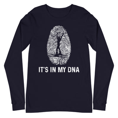 It's In My DNA 1 - Longsleeve (Unisex) klettern ski xxx yyy zzz Navy